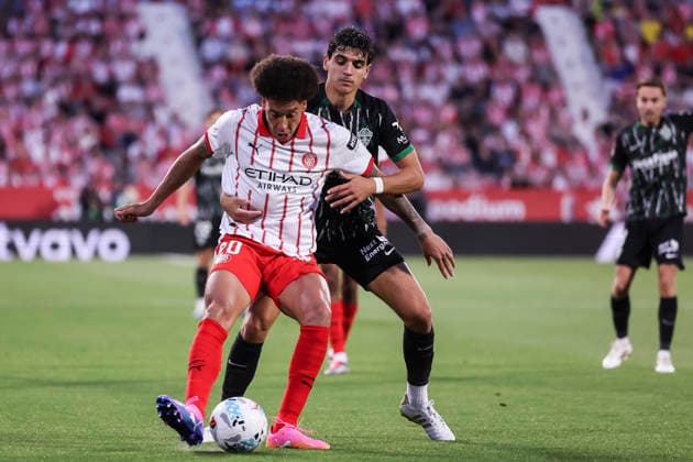 May 23, 2026, Girona, Girona, SPAIN: Axel Witsel of Girona FC in action during the Spanish league, LaLiga EA Sports, football match played between Girona FC and Elche CF at Montilivi stadium on May 23, 2026 in Girona, Spain. Girona FC V Elche CF - LaLiga EA Sports  - ZUMAa181 20260523_zaa_a181_073 Copyright: xJavierxBorregox