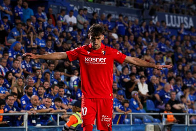 Getafe vs Osasuna, on the 38th matchday of the 2025 26 Spanish First Division May 23, 2026, Getafe, Madrid, Spain Aimar during the Spanish championship LaLiga football match between Getafe and Osasuna on 23 May 2026 at Estadio El Coliseum in Getafe, Madrid, Spain Madrid Madrid Madrid Spain Copyright: xAlejandroxMatiasx