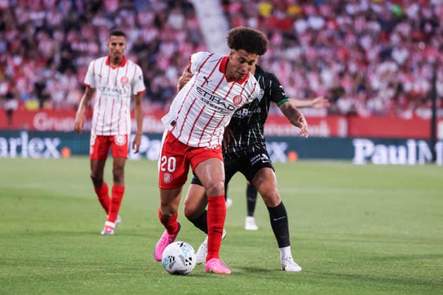 May 23, 2026, Girona, Girona, SPAIN: Axel Witsel of Girona FC in action during the Spanish league, LaLiga EA Sports, football match played between Girona FC and Elche CF at Montilivi stadium on May 23, 2026 in Girona, Spain. Girona FC V Elche CF - LaLiga EA Sports  - ZUMAa181 20260523_zaa_a181_079 Copyright: xJavierxBorregox