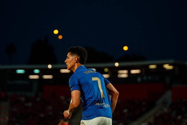 ESP LaLiga EA Sports RCD Mallorca v Real Oviedo Ilyas Chaira of Real Oviedo during LaLiga EA Sports, between RCD Mallorca v Real Oviedo played at Son Moix Stadium in Mallorca on May 23rd, 2026 in Spain Mallorca Spain Futbol Copyright: xAgenciaxLOFx