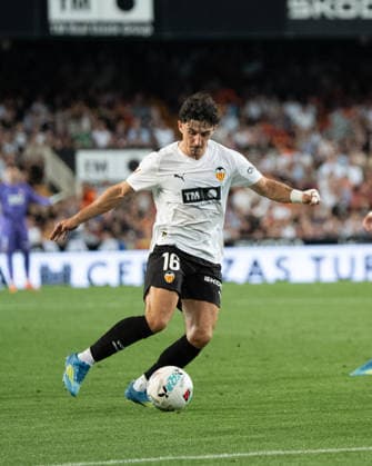 ESP LaLiga EA Sports Valencia CF v Barcelona Fermin Lopez of Barcelona during LaLiga EA Sports, between Valencia CF v Barcelona played at Mestalla Stadium, Sevilla on May 23th, 2026 in Spain Valencia Spain Futbol Copyright: xAgenciaxLOFx