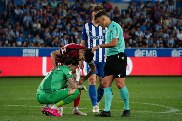 VITORIA, SPAIN May 23 during the LaLiga match between Deportivo AlavÃ s and Rayo Vallecano at Mendizorrotza Stadium on May 23, 2026 in Vitoria, Spain Photo by Ibai Tudanca Copyright: xIbaixTudancax