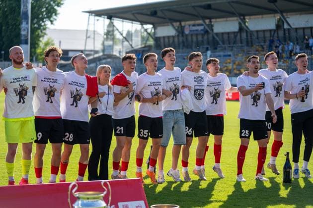 , Stuttgarter Kickers vs SG Sonnenhof Großaspach, Soccer, WFV Cup, Final, 23 05 2026 Stuttgart Degerloch Baden Wuerttemberg Germany Copyright: xkolbert-press PhilipxZieglerx