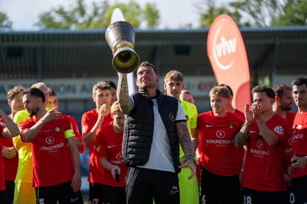 , Stuttgarter Kickers vs SG Sonnenhof Großaspach, Soccer, WFV Cup, Final, 23 05 2026 Stuttgart Degerloch Baden Wuerttemberg Germany Copyright: xkolbert-press PhilipxZieglerx