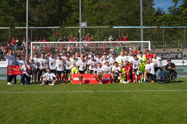 , Stuttgarter Kickers vs SG Sonnenhof Großaspach, Soccer, WFV Cup, Final, 23 05 2026 Stuttgart Degerloch Baden Wuerttemberg Germany Copyright: xkolbert-press PhilipxZieglerx