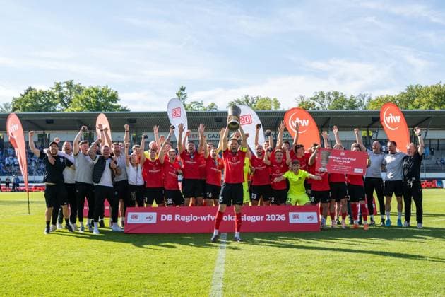 , Stuttgarter Kickers vs SG Sonnenhof Großaspach, Soccer, WFV Cup, Final, 23 05 2026 Stuttgart Degerloch Baden Wuerttemberg Germany Copyright: xkolbert-press PhilipxZieglerx
