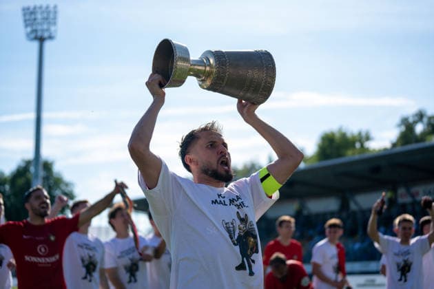 , Stuttgarter Kickers vs SG Sonnenhof Großaspach, Soccer, WFV Cup, Final, 23 05 2026 Stuttgart Degerloch Baden Wuerttemberg Germany Copyright: xkolbert-press PhilipxZieglerx
