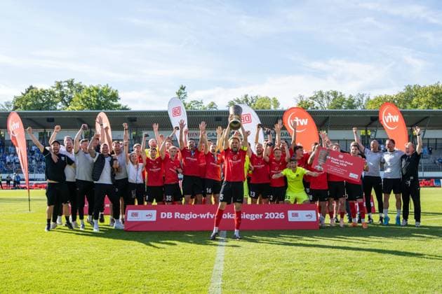, Stuttgarter Kickers vs SG Sonnenhof Großaspach, Soccer, WFV Cup, Final, 23 05 2026 Stuttgart Degerloch Baden Wuerttemberg Germany Copyright: xkolbert-press PhilipxZieglerx
