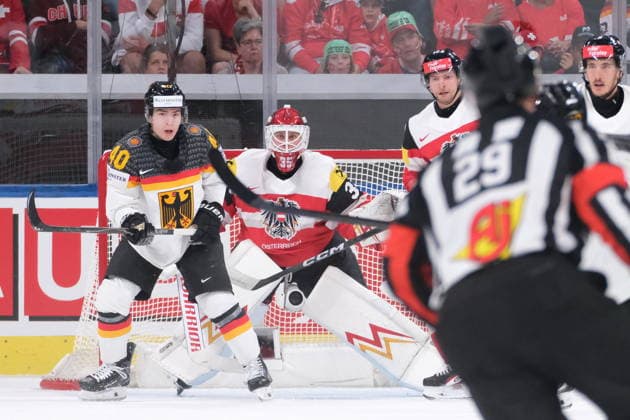 IIHF - World Championship, WM, Weltmeisterschaft - Austria vs Germany - Atte Tolvanen Zurich Swiss Life Arena Zürich Schweiz Copyright: xSergioxBrunettix