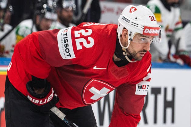 ZURICH, ZURICH - MAY 23: Nino Niederreiter of Switzerland during the 2026 IIHF World Championship, WM, Weltmeisterschaft Preliminary Round Group A match between Switzerland and Hungary at Swiss Life Arena on May 23, 2026 in Zurich, Zurich, Switzerland.  Copyright: xLivioxBaeriswylx xSPPx Sportspressphoto_152953