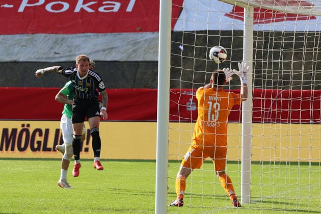 23 05 2026, xrekx, Fußball Landespokal Saarland Finale, 1 FC Saarbrücken FC 08 Homburg v l Goal to 4 2 by Kaan Ä°nanoÄülu FC 08 Homburg Philip Fahrner 1 FC Saarbruecken Phillip Menzel 1 FC Saarbruecken DFL DFB REGULATIONS PROHIBIT ANY USE OF PHOTOGRAPHS as IMAGE SEQUENCES and or QUASI VIDEO Saarbrücken