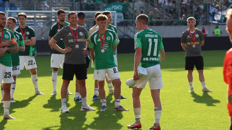 23 05 2026, xrekx, Fußball Landespokal Saarland Finale, 1 FC Saarbrücken FC 08 Homburg v l Markus Mendler FC 08 Homburg DFL DFB REGULATIONS PROHIBIT ANY USE OF PHOTOGRAPHS as IMAGE SEQUENCES and or QUASI VIDEO Saarbrücken
