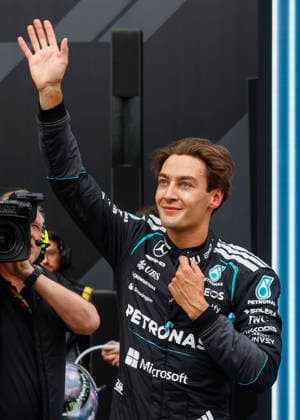 Montreal 2026, Montreal, Quebec, Canada, FIA F1 GP Canada, 63 RUSSELL George gbr , Mercedes AMG F1 Team W17 winning pole position, Qualifying