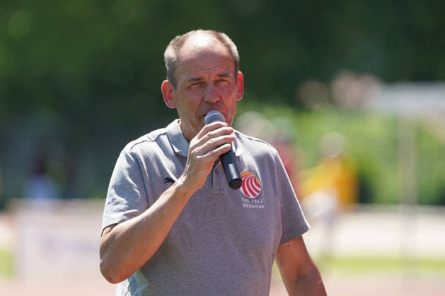 Leichtathletik, athletics, B U S Kurpfalz Gala , 23 05 2026 , Sepp Herberger Stadion Weinheim, Meeting director Thomas Geissler,