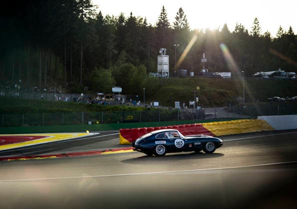 LE MANS CLASSIC SERIES 2026 - SPA-CLASSIC 165 TREMBLAYE HervÃ (fra), Jaguar E-Type CoupÃ 3.8 1964, Sixties Endurance, action during the 2026 Spa-Classic, 2nd round of the Le Mans Classic Series 2026, from May 22 to 24 in Circuit de Spa-Francorchamps, in Stavelot, Belgium - StavelotBelgium  Copyright: xDamienxSaulnierx