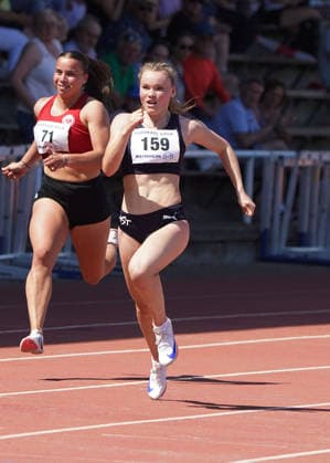 Athletics, athletics, B U S Kurpfalz Gala , 23 05 2026 , Sepp Herberger Stadion Weinheim, 100m WJ U20 100m Lisa Fischer, TSG Niefern