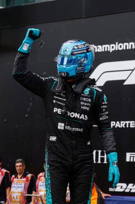 Montreal 2026, Montreal, Quebec, Canada, FIA F1 GP Canada, 63 RUSSELL George gbr , Mercedes AMG F1 Team W17 winning pole position, Qualifying