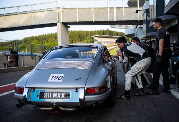 LE MANS CLASSIC SERIES 2026 - SPA-CLASSIC 190 ZANCHETTA Jose Ruben (arg), LEPPHAILLE Julian (arg), Porsche 911 2.0 1965, Sixties Endurance, pit-stop during the 2026 Spa-Classic, 2nd round of the Le Mans Classic Series 2026, from May 22 to 24 in Circuit de Spa-Francorchamps, in Stavelot, Belgium - StavelotBelgium  Copyright: xDamienxSaulnierx