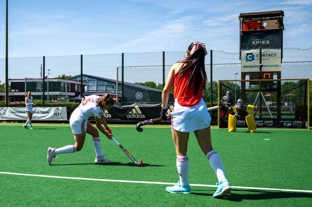 BHC 1 Ladies Club Raffelberg Field Hockey, 2 Playdown Match, 1 Bundesliga, Women Bremen, Germany, 23 05 26 BHC 1 Ladies Club Raffelberg at Bremer Hockey Club e V on 23 05 2026 in Bremen, Germany Photo by Axel Kaste Bremen Bremer Hockey Club e V Free Hanseatic City of Bremen Germany BHC Damen - Raffelberg 3-1 23.5.26 LR-4220