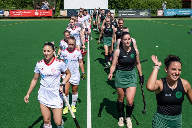 BHC 1 Ladies Club Raffelberg Field Hockey, 2 Playdown Match, 1 Bundesliga, Women Bremen, Germany, 23 05 26 BHC 1 Ladies Club Raffelberg at Bremer Hockey Club e V on 23 05 2026 in Bremen, Germany Photo by Axel Kaste Bremen Bremer Hockey Club e V Free Hanseatic City of Bremen Germany BHC Damen - Raffelberg 3-1 23.5.26 LR-4290