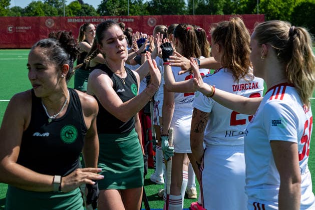 BHC 1 Ladies Club Raffelberg Field Hockey, 2 Playdown Match, 1 Bundesliga, Women Bremen, Germany, 23 05 26 BHC 1 Ladies Club Raffelberg at Bremer Hockey Club e V on 23 05 2026 in Bremen, Germany Photo by Axel Kaste Bremen Bremer Hockey Club e V Free Hanseatic City of Bremen Germany BHC Damen - Raffelberg 3-1 23.5.26 LR-4318