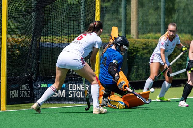 BHC 1 Ladies Club Raffelberg Field Hockey, 2 Playdown Match, 1 Bundesliga, Women Bremen, Germany, 23 05 26 BHC 1 Ladies Club Raffelberg at Bremer Hockey Club e V on 23 05 2026 in Bremen, Germany Photo by Axel Kaste Bremen Bremer Hockey Club e V Free Hanseatic City of Bremen Germany BHC Damen - Raffelberg 3-1 23.5.26 LR-4554