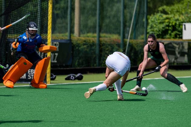 BHC 1 Ladies Club Raffelberg Field Hockey, 2 Playdown Match, 1 Bundesliga, Women Bremen, Germany, 23 05 26 BHC 1 Ladies Club Raffelberg at Bremer Hockey Club e V on 23 05 2026 in Bremen, Germany Photo by Axel Kaste Bremen Bremer Hockey Club e V Free Hanseatic City of Bremen Germany BHC Damen - Raffelberg 3-1 23.5.26 LR-4781