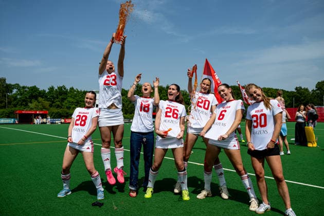 BHC 1 Ladies Club Raffelberg Field Hockey, 2 Playdown Match, 1 Bundesliga, Women Bremen, Germany, 23 05 26 BHC 1 Ladies Club Raffelberg at Bremer Hockey Club e V on 23 05 2026 in Bremen, Germany Photo by Axel Kaste Bremen Bremer Hockey Club e V Free Hanseatic City of Bremen Germany BHC Damen - Raffelberg 3-1 23.5.26 LR-4996