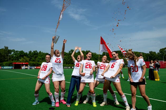 BHC 1 Ladies Club Raffelberg Field Hockey, 2 Playdown Match, 1 Bundesliga, Women Bremen, Germany, 23 05 26 BHC 1 Ladies Club Raffelberg at Bremer Hockey Club e V on 23 05 2026 in Bremen, Germany Photo by Axel Kaste Bremen Bremer Hockey Club e V Free Hanseatic City of Bremen Germany BHC Damen - Raffelberg 3-1 23.5.26 LR-5002