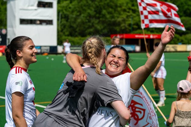 BHC 1 Ladies Club Raffelberg Field Hockey, 2 Playdown Match, 1 Bundesliga, Women Bremen, Germany, 23 05 26 BHC 1 Ladies Club Raffelberg at Bremer Hockey Club e V on 23 05 2026 in Bremen, Germany Photo by Axel Kaste Bremen Bremer Hockey Club e V Free Hanseatic City of Bremen Germany BHC Damen - Raffelberg 3-1 23.5.26 LR-5032