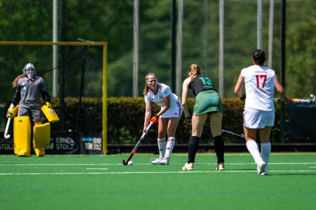 BHC 1 Damen Club Raffelberg Feldhockey, 2 Playdown Spiel, 1 Bundesliga, Frauen Bremen, Deutschland, 23 05 26 BHC 1 Damen Club Raffelberg im Bremer Hockey Club e V am 23 05 2026 in Bremen, Deutschland Foto von Axel Kaste Tee von Lena Frerichs Bremen Bremer Hockey Club e V Freie Hansestadt Bremen Deutschland BHC Damen - Raffelberg 3-1 23.5.26 LR-3786
