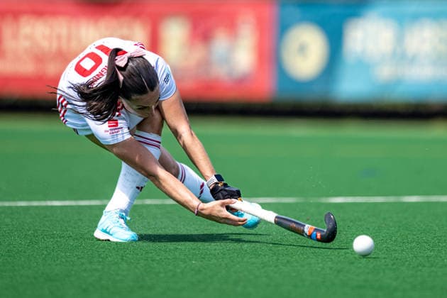 BHC 1 Damen Club Raffelberg Feldhockey, 2 Playdown Spiel, 1 Bundesliga, Frauen Bremen, Germany, 23 05 26 BHC 1 Damen Club Raffelberg im Bremer Hockey Club e V am 23 05 2026 in Bremen, Germany Photo by Axel Kaste Agostina Lovagnini Bremen Bremer Hockey Club e V Freie Hansestadt Bremen Germany BHC Damen - Raffelberg 3-1 23.5.26 LR-3877