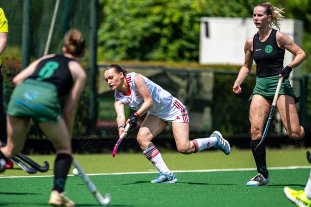 BHC 1 Damen Club Raffelberg Feldhockey, 2 Playdown Spiel, 1 Bundesliga, Frauen Bremen, Germany, 23 05 26 BHC 1 Damen Club Raffelberg im Bremer Hockey Club e V am 23 05 2026 in Bremen, Germany Photo by Axel Kaste Emma Dieszbrock Bremen Bremer Hockey Club e V Freie Hansestadt Bremen Germany BHC Damen - Raffelberg 3-1 23.5.26 LR-3962
