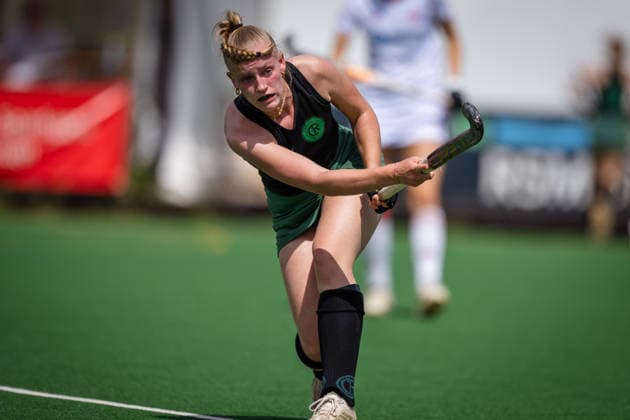 BHC 1 Damen Club Raffelberg Feldhockey, 2 Playdown Spiel, 1 Bundesliga, Frauen Bremen, Germany, 23 05 26 BHC 1 Damen Club Raffelberg im Bremer Hockey Club e V am 23 05 2026 in Bremen, Germany Photo by Axel Kaste Carolin Schmid, CR Bremen Bremer Hockey Club e V Freie Hansestadt Bremen Germany BHC Damen - Raffelberg 3-1 23.5.26 LR-3974