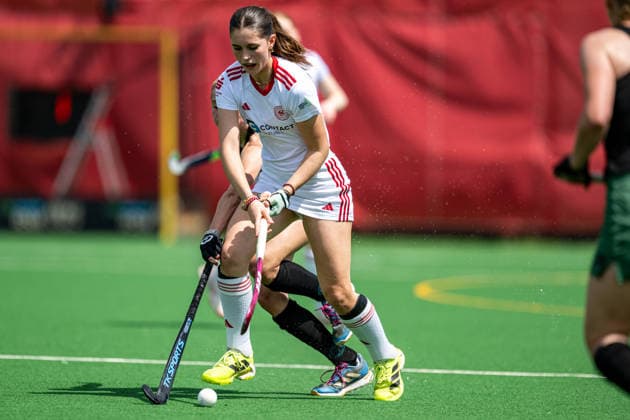 BHC 1 Damen Club Raffelberg Feldhockey, 2 Playdown Spiel, 1 Bundesliga, Frauen Bremen, Germany, 23 05 26 BHC 1 Damen Club Raffelberg im Bremer Hockey Club e V am 23 05 2026 in Bremen, Germany Photo by Axel Kaste Mia Hasbach Bremen Bremer Hockey Club e V Freie Hansestadt Bremen Germany BHC Damen - Raffelberg 3-1 23.5.26 LR-3979