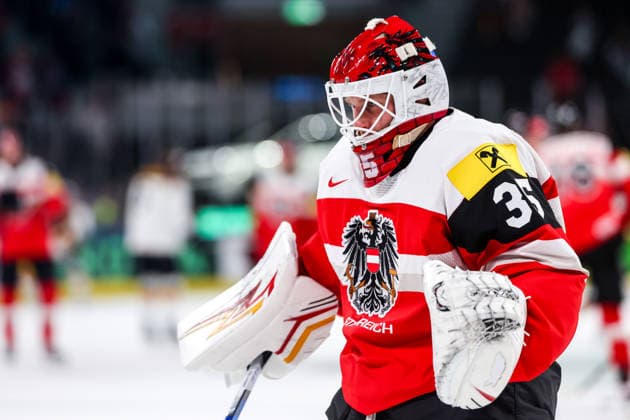 Ice hockey, Eishockey - IIHF WC 2026 ZURICH,SWITZERLAND,23.MAY.26 - ICE HOCKEY - IIHF Ice Hockey World Championship, WM, Weltmeisterschaft 2026, group stage, Austria vs Germany. Image shows Atte Tolvanen (AUT).  GEPAxpictures xMaticxKlansek