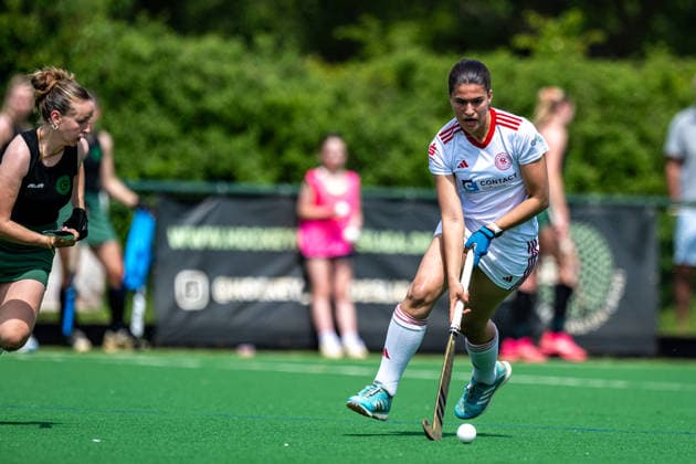 BHC 1 Damen Club Raffelberg Feldhockey, 2 Playdown Spiel, 1 Bundesliga, Frauen Bremen, Germany, 23 05 26 BHC 1 Damen Club Raffelberg im Bremer Hockey Club e V am 23 05 2026 in Bremen, Germany Photo by Axel Kaste Pauline Scherrer Bremen Bremer Hockey Club e V Freie Hansestadt Bremen Germany BHC Damen - Raffelberg 3-1 23.5.26 LR-4090