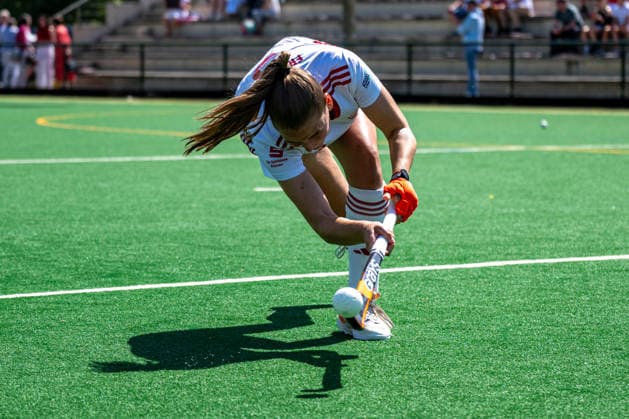 BHC 1 Ladies Club Raffelberg Field Hockey, 2 Playdown Match, 1 Bundesliga, Women Bremen, Germany, 23 05 26 BHC 1 Ladies Club Raffelberg at Bremer Hockey Club e V on 23 05 2026 in Bremen, Germany Photo by Axel Kaste Eckenschlenzer Lena Frerichs, BHC Bremen Bremer Hockey Club e V Freie Hansestadt Bremen Germany BHC Damen - Raffelberg 3-1 23.5.26 LR-4247