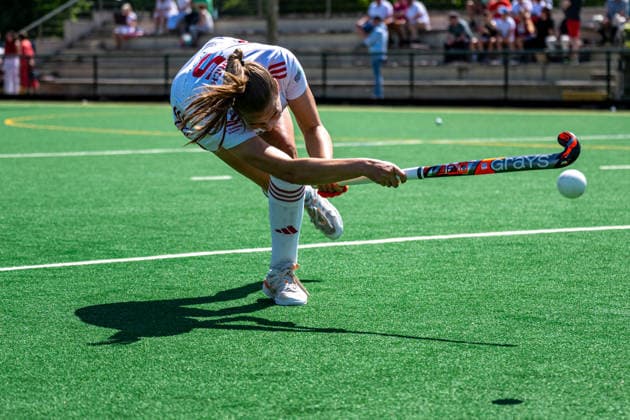 BHC 1 Ladies Club Raffelberg Field Hockey, 2 Playdown Match, 1 Bundesliga, Women Bremen, Germany, 23 05 26 BHC 1 Ladies Club Raffelberg at Bremer Hockey Club e V on 23 05 2026 in Bremen, Germany Photo by Axel Kaste Eckenschlenzer Lena Frerichs, BHC Bremen Bremer Hockey Club e V Freie Hansestadt Bremen Germany BHC Damen - Raffelberg 3-1 23.5.26 LR-4248
