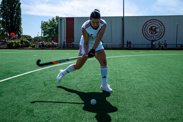 BHC 1 Ladies Club Raffelberg Field Hockey, 2 Playdown Match, 1 Bundesliga, Women Bremen, Germany, 23 05 26 BHC 1 Ladies Club Raffelberg at Bremer Hockey Club e V on 23 05 2026 in Bremen, Germany Photo by Axel Kaste Paula Lorenzini, BHC Bremen Bremer Hockey Club e V Free Hanseatic City of Bremen Germany BHC Damen - Raffelberg 3-1 23.5.26 LR-4253
