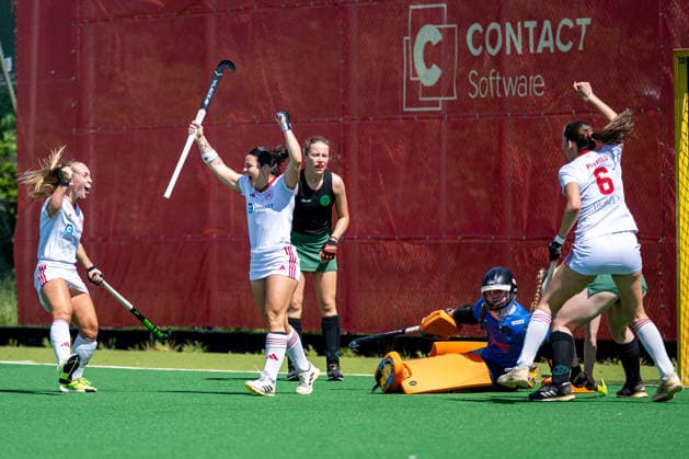 BHC 1 Ladies Club Raffelberg Field Hockey, 2 Playdown Match, 1 Bundesliga, Women Bremen, Germany, 23 05 26 BHC 1 Ladies Club Raffelberg at Bremer Hockey Club e V on 23 05 2026 in Bremen, Germany Photo by Axel Kaste Eckenschlenzer Lena Frerichs, BHC Bremen Bremer Hockey Club e V Freie Hansestadt Bremen Germany BHC Damen - Raffelberg 3-1 23.5.26 LR-4367
