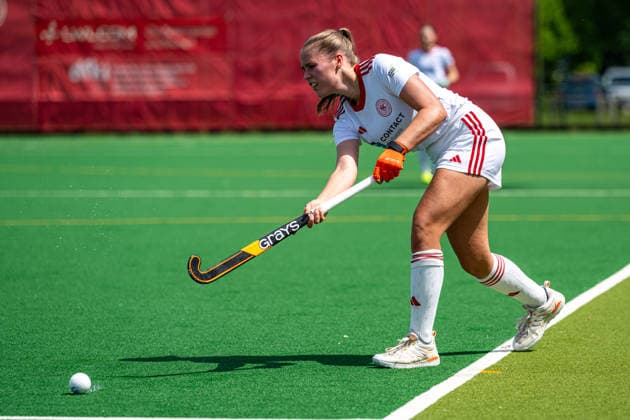 BHC 1 Damen Club Raffelberg Feldhockey, 2 Playdown Spiel, 1 Bundesliga, Frauen Bremen, Germany, 23 05 26 BHC 1 Damen Club Raffelberg im Bremer Hockey Club e V am 23 05 2026 in Bremen, Germany Photo by Axel Kaste Lena Frerichs Bremen Bremer Hockey Club e V Freie Hansestadt Bremen Germany BHC Damen - Raffelberg 3-1 23.5.26 LR-4564