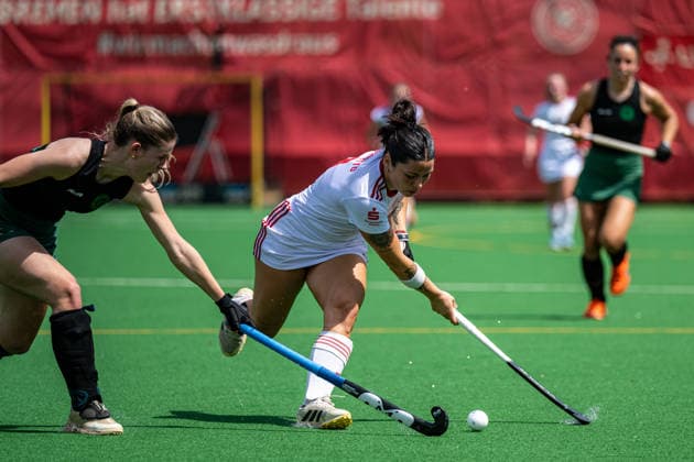 BHC 1 Damen Club Raffelberg Feldhockey, 2 Playdown Spiel, 1 Bundesliga, Frauen Bremen, Germany, 23 05 26 BHC 1 Damen Club Raffelberg im Bremer Hockey Club e V am 23 05 2026 in Bremen, Germany Photo by Axel Kaste Delfina Granatto Bremen Bremer Hockey Club e V Freie Hansestadt Bremen Germany BHC Damen - Raffelberg 3-1 23.5.26 LR-4580