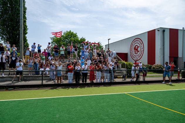 BHC 1 Damen Club Raffelberg Feldhockey, 2 Playdown Spiel, 1 Bundesliga, Frauen Bremen, Deutschland, 23 05 26 BHC 1 Damen Club Raffelberg im Bremer Hockey Club e V am 23 05 2026 in Bremen, Deutschland Foto von Axel Kaste Sieg, Freude, Jubel, BHC Team spielt nächste Saison 1 Bundesliga Bremen Bremer Hockey Club e V Freie Hansestadt Bremen Deutschland BHC Damen - Raffelberg 3-1 23.5.26 LR-4911