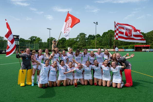 BHC 1 Ladies Club Raffelberg Field Hockey, 2 Playdown Match, 1 Bundesliga, Women Bremen, Germany, 23 05 26 BHC 1 Ladies Club Raffelberg at Bremer Hockey Club e V on 23 05 2026 in Bremen, Germany Photo by Axel Kaste Teamfoto Bremen Bremer Hockey Club e V Freie Hansestadt Bremen Germany BHC Damen - Raffelberg 3-1 23.5.26 LR-4962