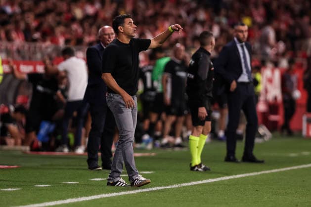 May 23, 2026, Girona, Girona, SPAIN: Michel, head coach of Girona FC, gestures during the Spanish league, LaLiga EA Sports, football match played between Girona FC and Elche CF at Montilivi stadium on May 23, 2026 in Girona, Spain. Girona FC V Elche CF - LaLiga EA Sports  - ZUMAa181 20260523_zaa_a181_337 Copyright: xJavierxBorregox