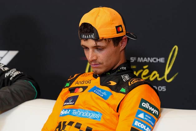 FORMULA ONE CANADIAN GRAND PRIX 2026 Lando Norris 1 (GBR) McLaren in a press conference, PK, Pressekonferenz after qualifying during the Formula 1 Lenovo Canadian Grand Prix 2026, 5th round of the 2026 Formula One World Championship, WM, Weltmeisterschaft from May 22 to 24, 2026 at the Circuit Gilles Villeneuve, Montreal, Canada Credit: Robbie Hoad Every Second Media Editorial use only. All images are copyright Every Second Media Limited. No images may be reproduced without prior permission. Copyright: xIMAGO EveryxSecondxMediax ESM-2005-0348 RobbiexHoadx xEveryxSecondxMediax