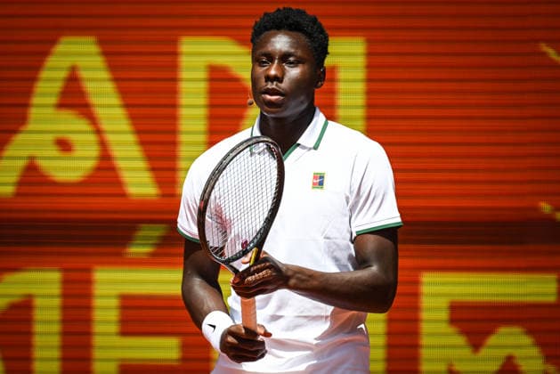 May 23, 2026, Paris, France, France: Moise KOUAME of France during the Roland-Garros 2026, French Open 2026, Grand Slam tennis tournament at Roland-Garros Stadium on May 23, 2026 in Paris, France. Roland Garros 2026 - Journee Yannick Noah  - ZUMAm308 20260523_zsp_m308_047 Copyright: xMatthieuxMirvillex