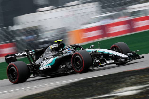 F1 Grand Prix of Canada - Qualifying Session MONTREAL, QUEBEC - MAY 23 : Kimi Antonelli of Italy and Mercedes-AMG Petronas F1 team drives during the Qualifying session ahead of F1 Grand Prix of Canada at Circuit Gilles Villeneuve in Montreal, Quebec, Canada on May 23, 2026. Mert Alper Dervis Anadolu Montreal Canada. Editorial use only. Please get in touch for any other usage.  Copyright: x2026xAnadoluxMertxAlperxDervisx