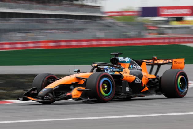 F1 Grand Prix of Canada - Qualifying Session MONTREAL, QUEBEC - MAY 23 : Oscar Piastri of Australia and McLaren F1 Team drives during the Qualifying session ahead of F1 Grand Prix of Canada at Circuit Gilles Villeneuve in Montreal, Quebec, Canada on May 23, 2026. Mert Alper Dervis Anadolu Montreal Canada. Editorial use only. Please get in touch for any other usage.  Copyright: x2026xAnadoluxMertxAlperxDervisx